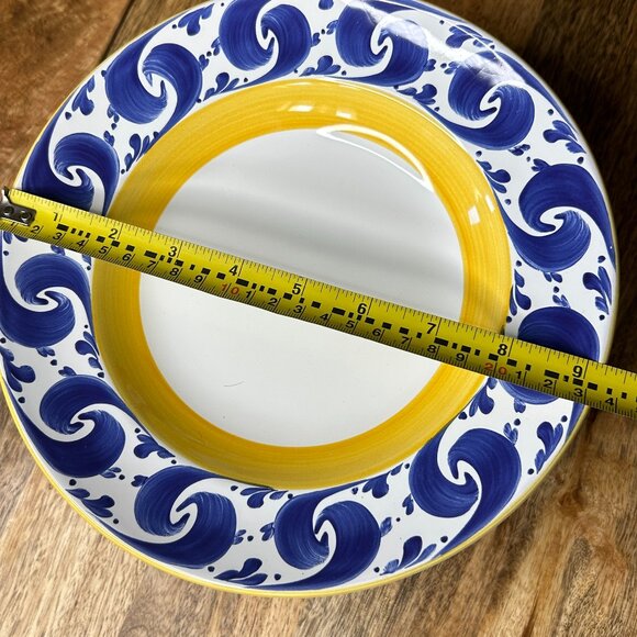 Large Rim Soup Bowl Splash by Herend Village Pottery Hungary - Picture 4 of 6